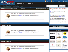 Tablet Screenshot of dealstop.com.wehostwebsites.com